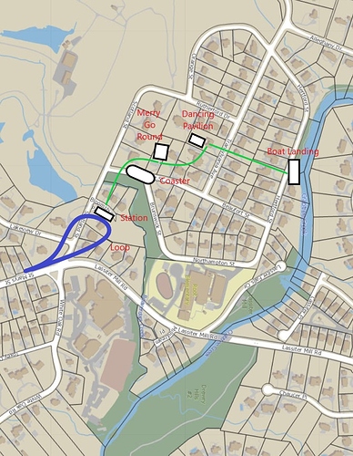 Bloomsbury Park Map