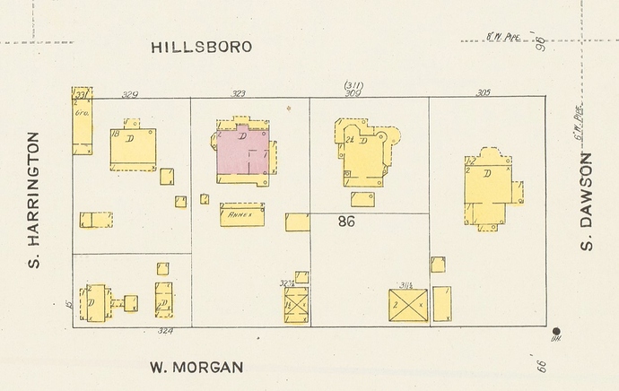 Block 86 Sanborn 1909