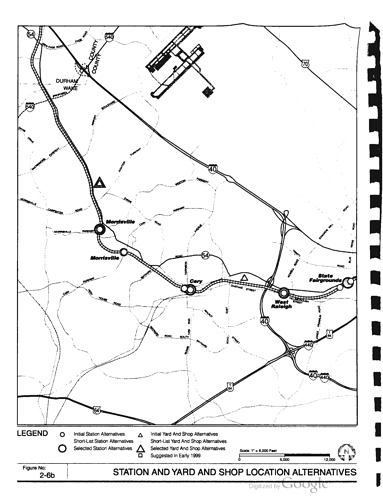 TTA Regional Rail Phase 1 Yard Options B