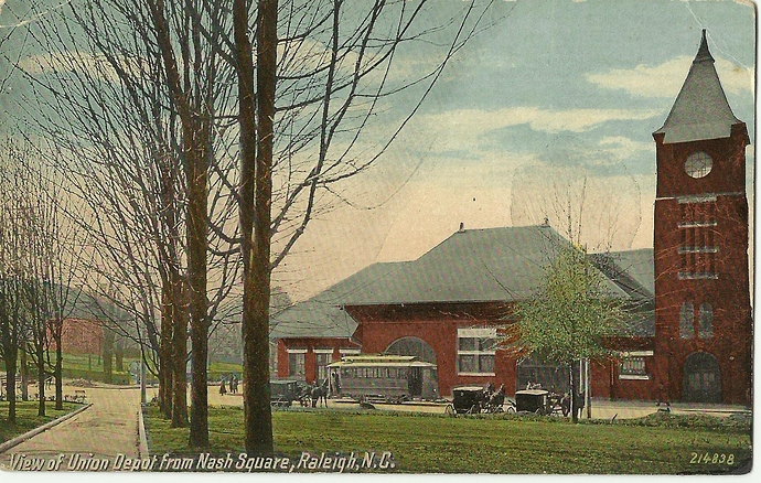 Union Depot, Raleigh