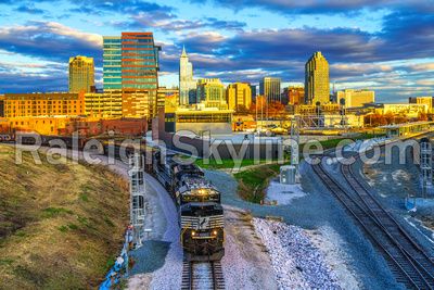 Cityscape Photography by Matt Robinson - MetroScenes.com: Raleigh Skyline 2018 &emdash;