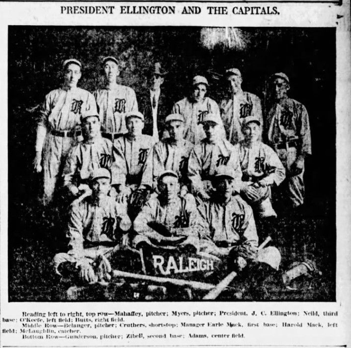 Raleigh Capitals 1913